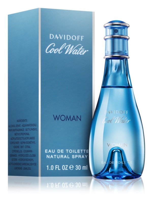 DAVIDOFF Cool Water Woman toaletní voda 100 ml