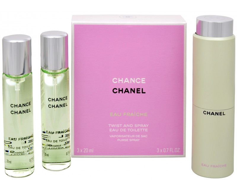 Chanel Chance Eau Fraiche dámská toaletní voda 3x20 ml