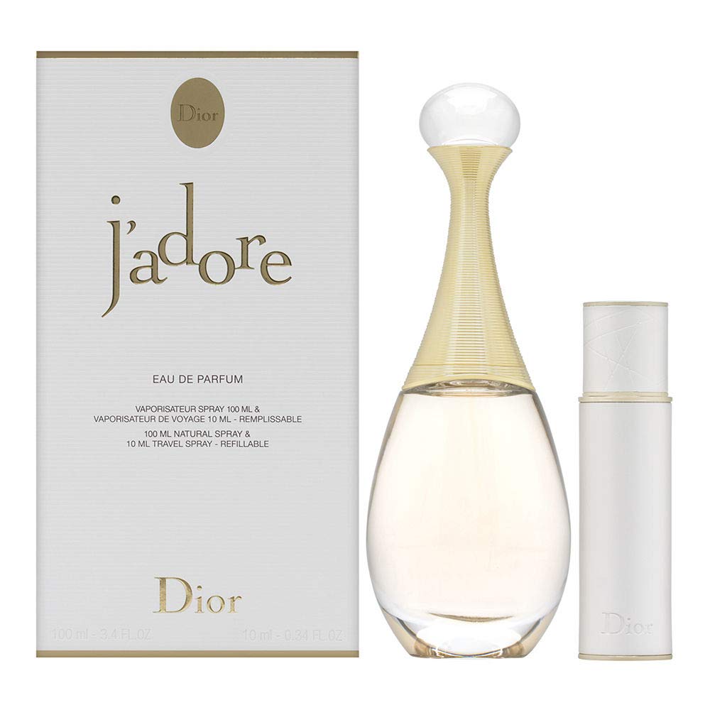 Christian dior Jadore dárková sada pro ženy Parfémová voda 100 ml + Parfémová voda 10 ml