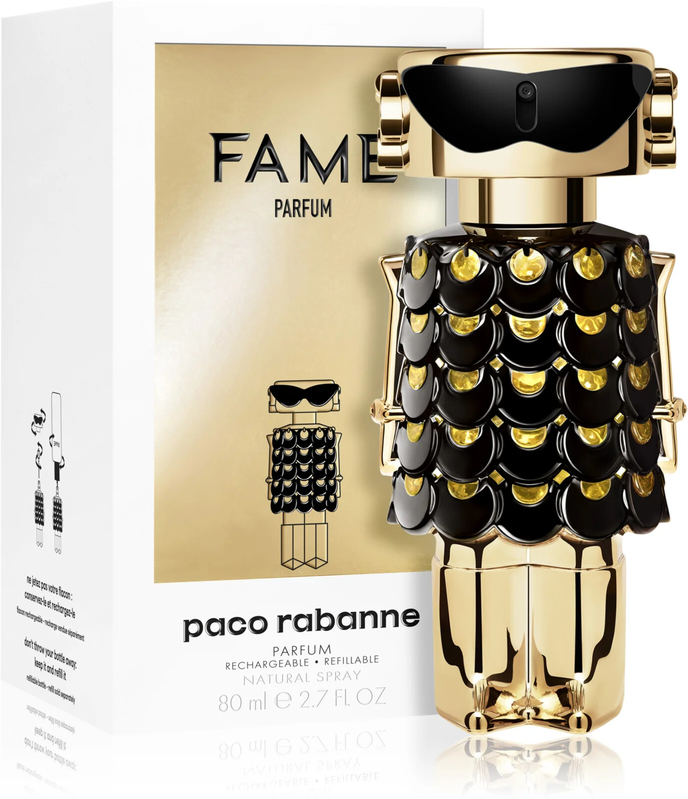 Paco Rabanne Fame Parfum parfém pro ženy 80 ml tester