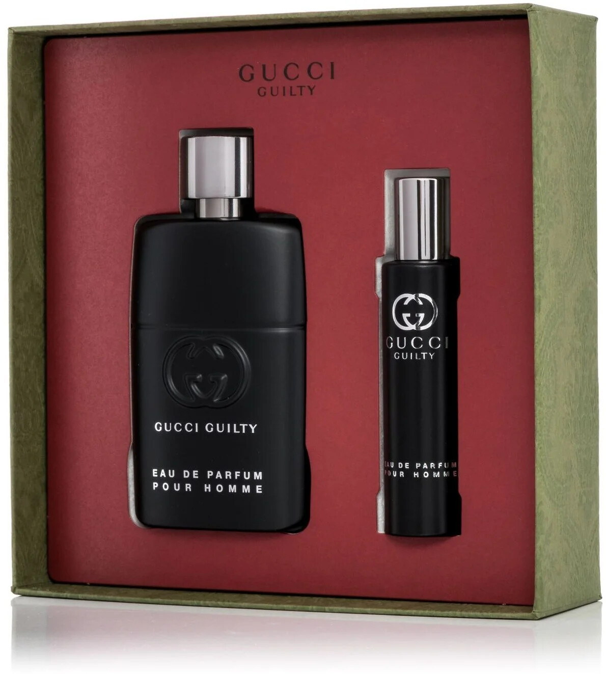 GUCCI Guilty Pour Homme dárková sada pro muže parfémovaná voda 50 ml + parfémovaná voda 15 ml