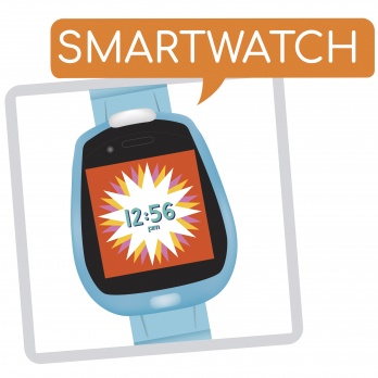 Little Tikes Tobi Chytré hodinky Smartwatch - modré